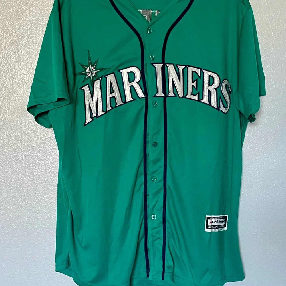 Majestic Seattle Mariners, Ken Griffey Jr. baseball jersey XXL - Picture 7 of 9